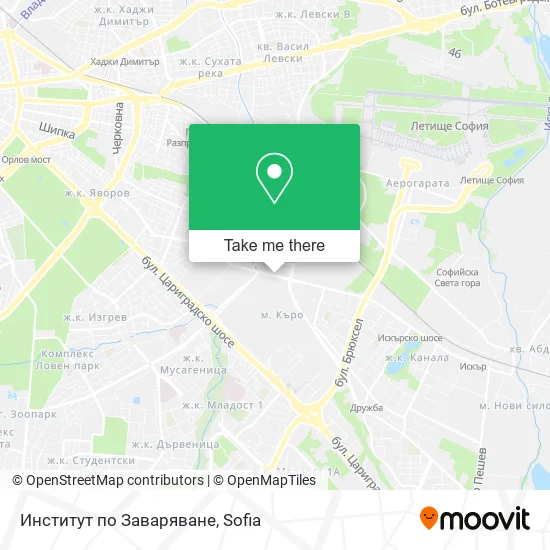Карта Институт по Заваряване