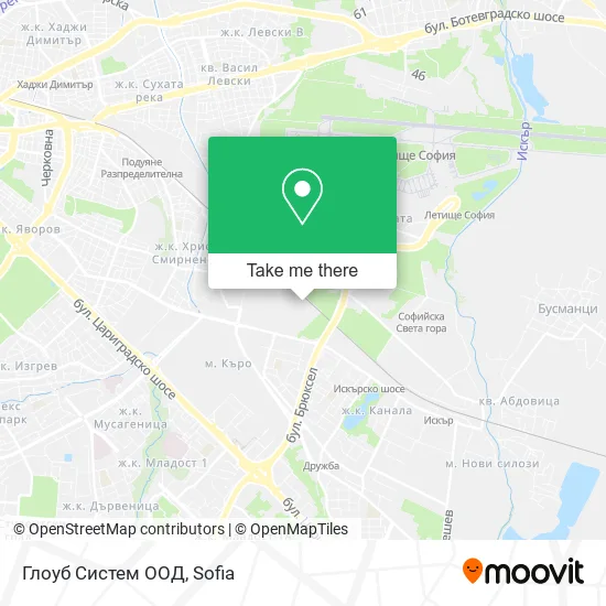 Глоуб Систем ООД map