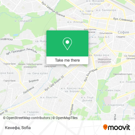 Карта Кенефа