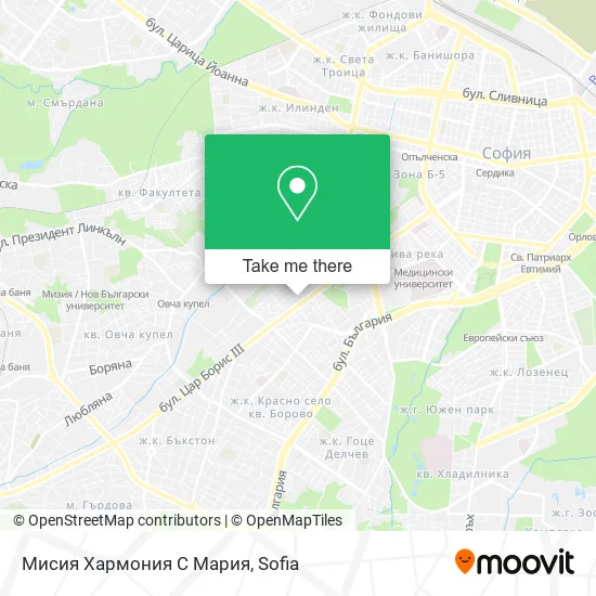 Карта Мисия Хармония С Мария