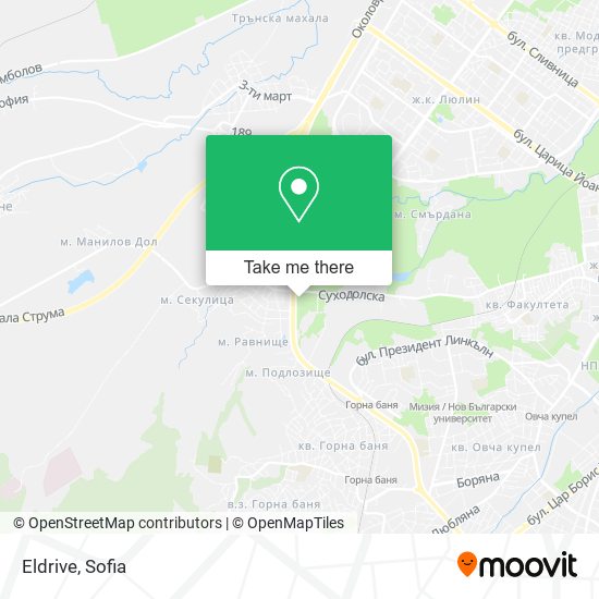 Карта Eldrive