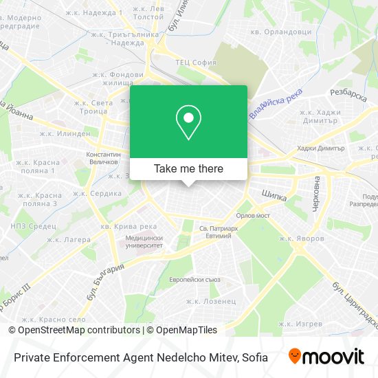 Private Enforcement Agent Nedelcho Mitev map