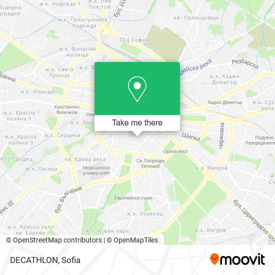 Карта DECATHLON