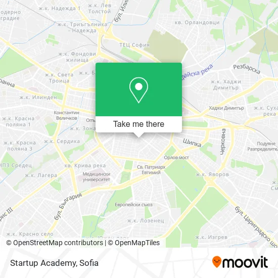 Карта Startup Academy