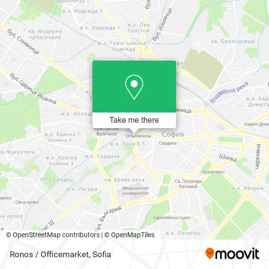 Карта Ronos / Officemarket