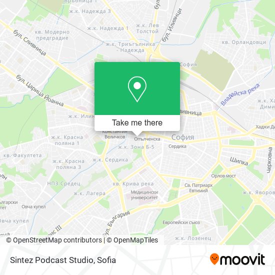 Sintez Podcast Studio map