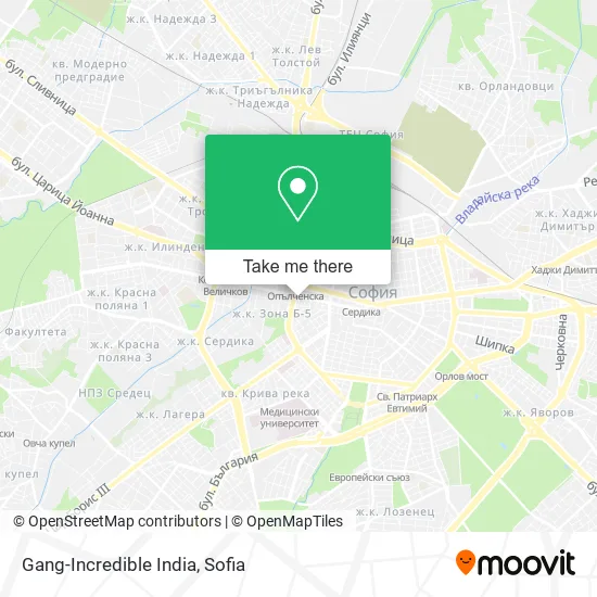 Карта Gang-Incredible India