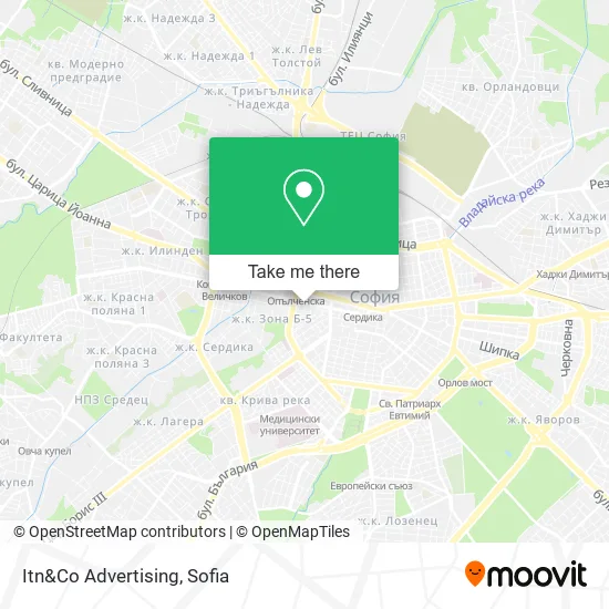 Карта Itn&Co Advertising