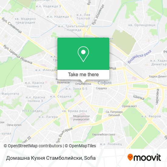 Домашна Кухня Стамболийски map