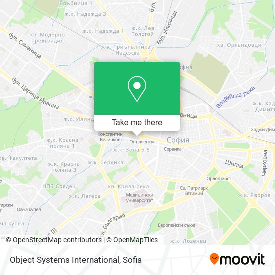 Object Systems International map