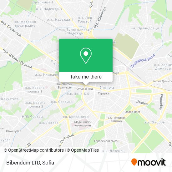 Bibendum LTD map