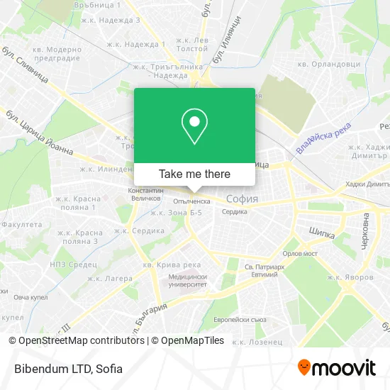 Bibendum LTD map