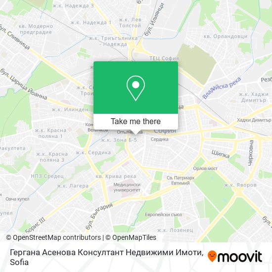 Карта Гергана Асенова Консултант Недвижими Имоти