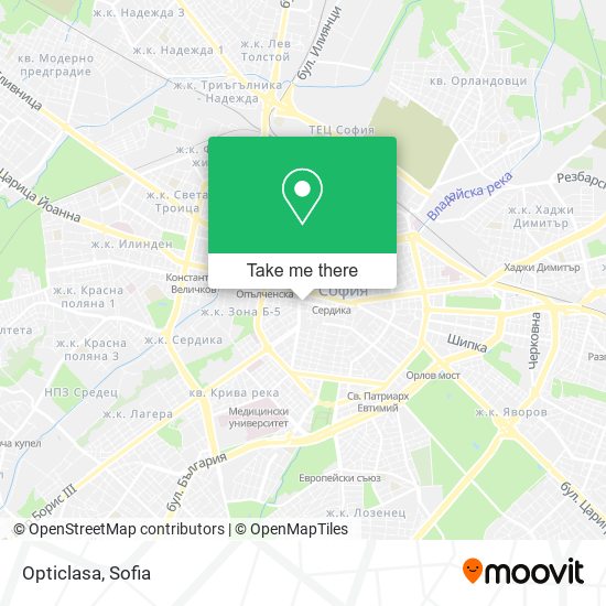 Opticlasa map