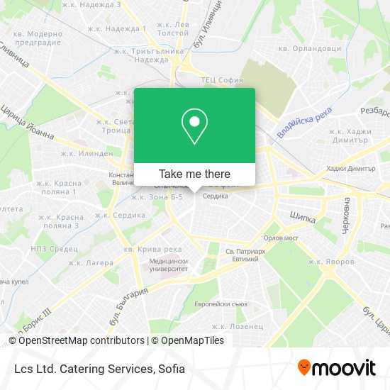 Lcs Ltd. Catering Services map