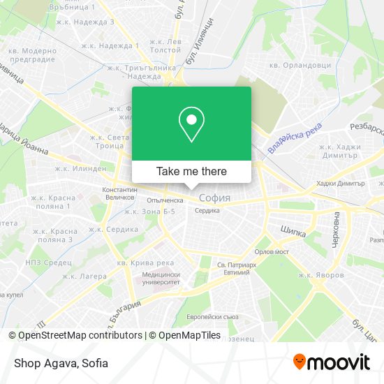 Shop Agava map