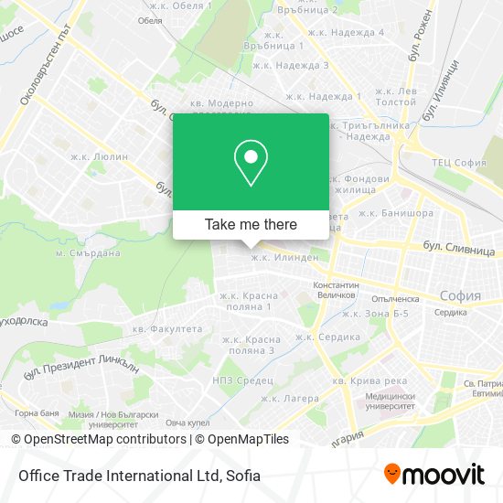 Карта Office Trade International Ltd