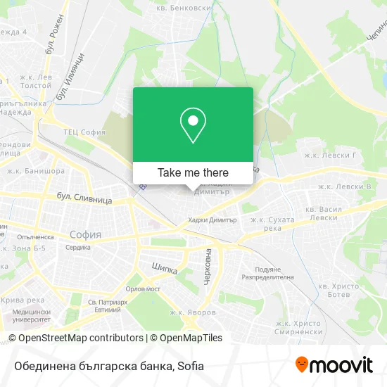 Карта Обединена българска банка