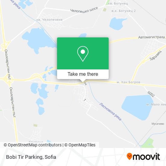 Bobi Tir Parking map