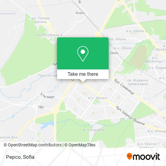 Карта Pepco