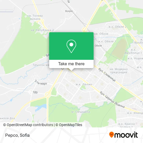 Карта Pepco