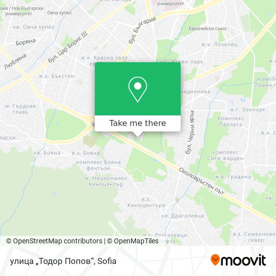 улица „Тодор Попов“ map