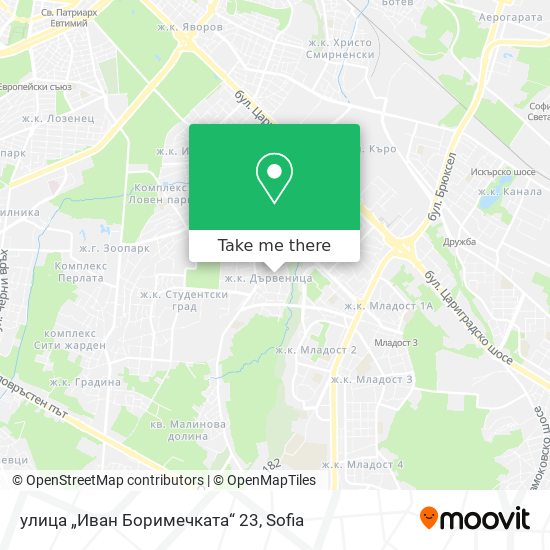 улица „Иван Боримечката“ 23 map