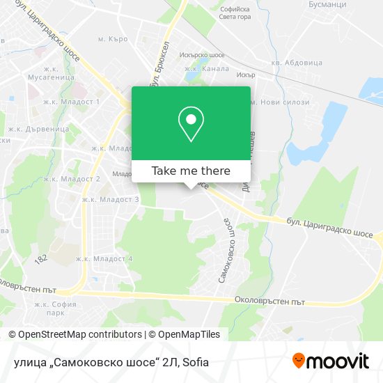 улица „Самоковско шосе“ 2Л map