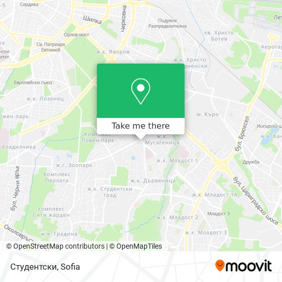 Студентски map