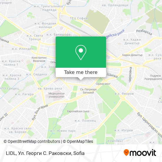 LIDL, Ул. Георги С. Раковски map