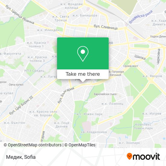 Медик map