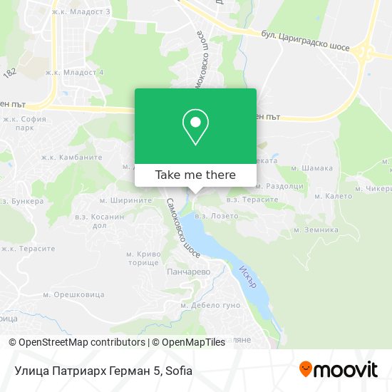 Улица Патриарх Герман 5 map