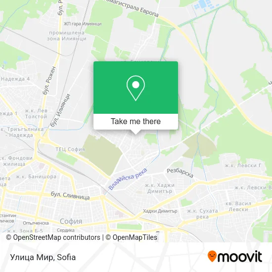 Карта Улица Мир