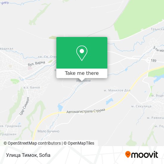 Улица Тимок map