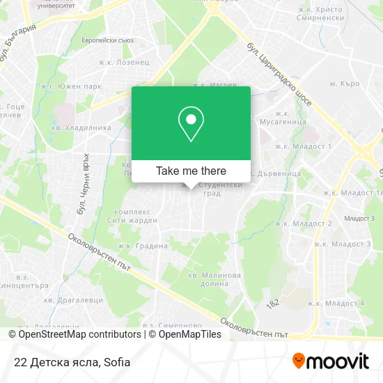 Карта 22 Детска ясла