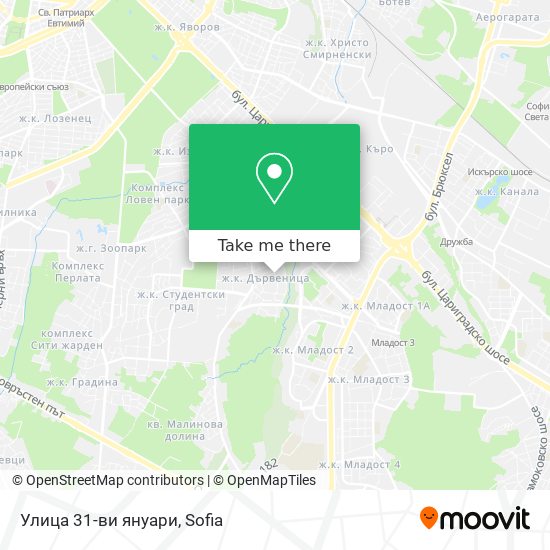 Улица 31-ви януари map