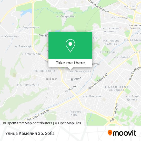 Улица Камелия 35 map