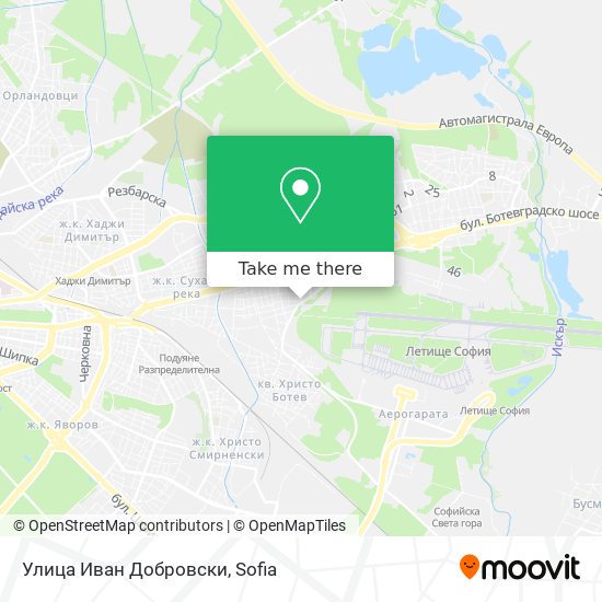 Улица Иван Добровски map