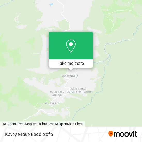 Карта Kavey Group Eood