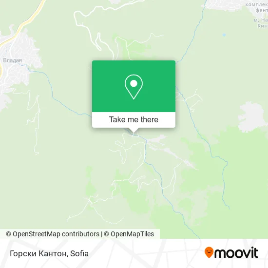 Горски Кантон map