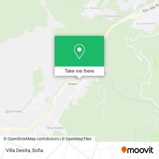 Villa Desita map