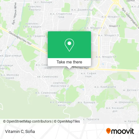 Карта Vitamin C