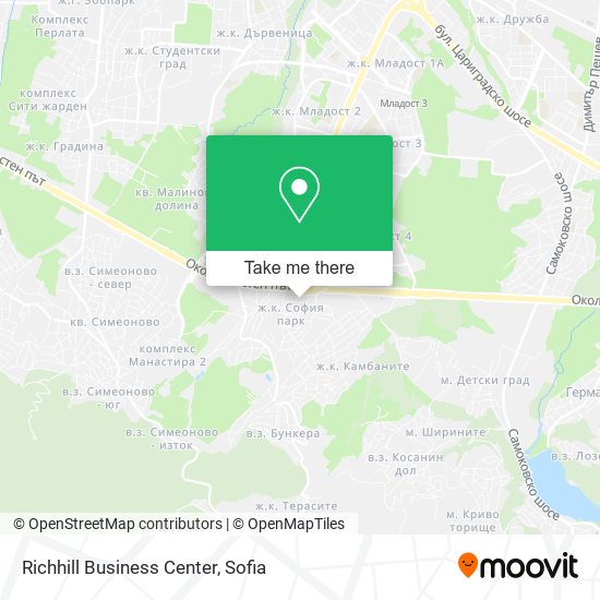 Richhill Business Center map