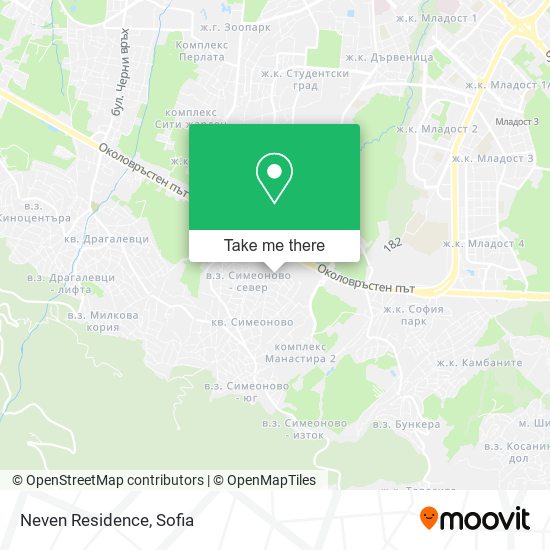 Neven Residence map