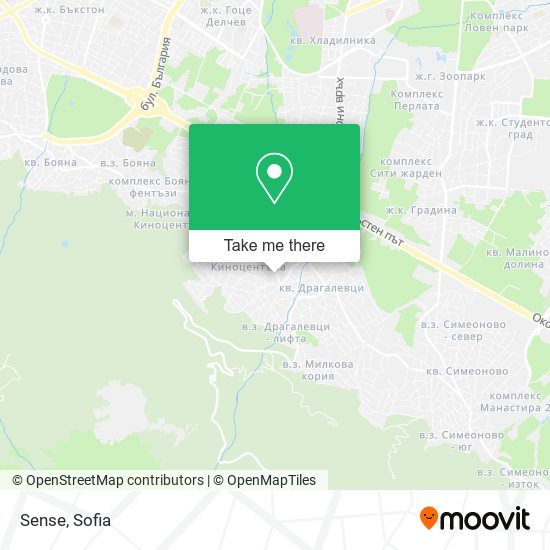 Sense map