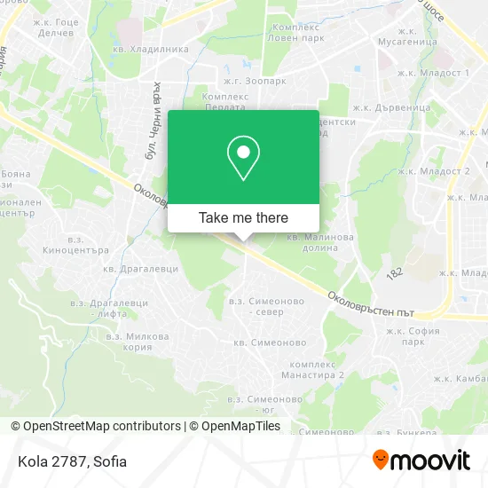 Карта Kola 2787