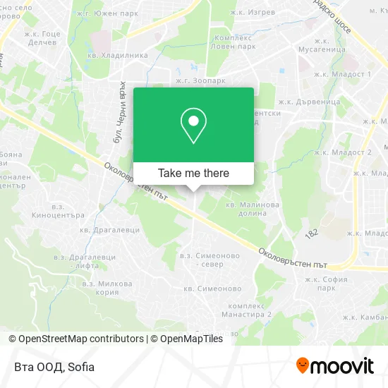 Вта ООД map