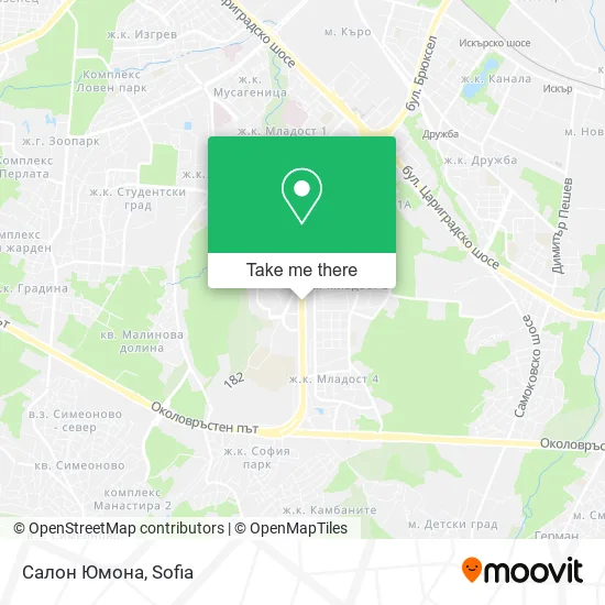 Карта Салон Юмона