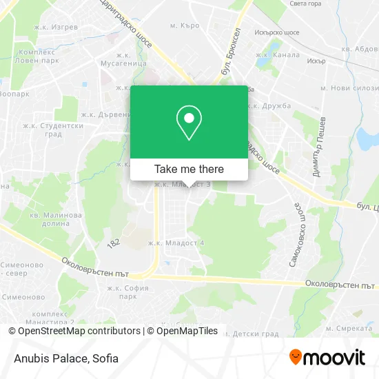 Карта Anubis Palace