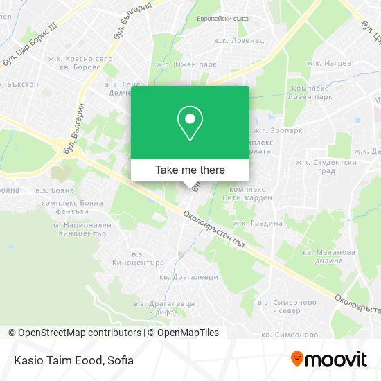 Kasio Taim Eood map
